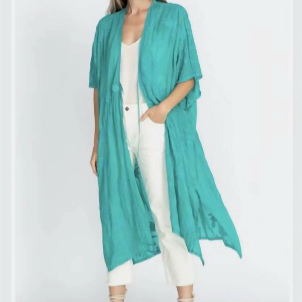 Johnny Was Palm Georgia Kimono NWT one size fits most